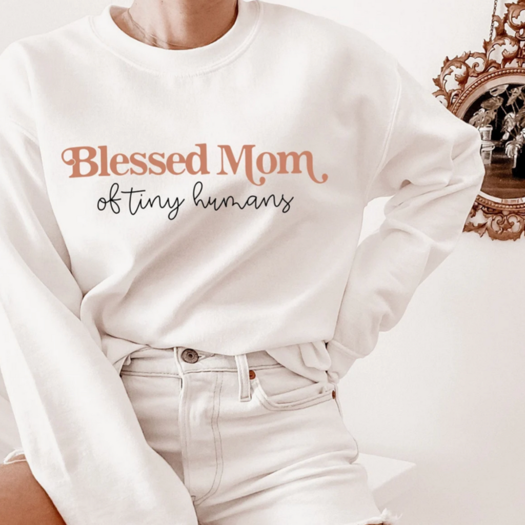 Blessed Mom of Tiny Humans Tee