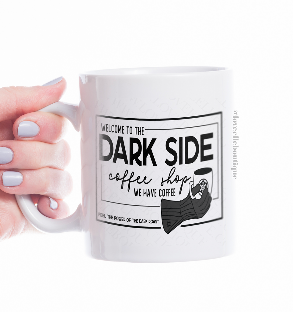 Dark Side Coffee Shop Mug